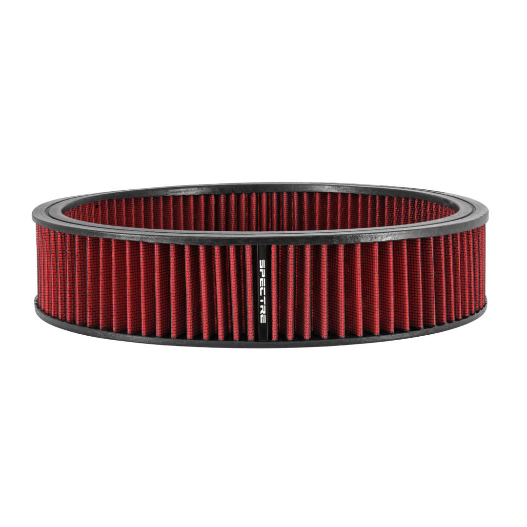 Spectre 1985 Cadillac Seville 5.7L V8 DSL Air Filter 14in. X 3in. - Red