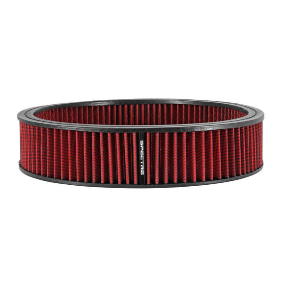 Spectre 1985 Cadillac Seville 5.7L V8 DSL Air Filter 14in. X 3in. - Red