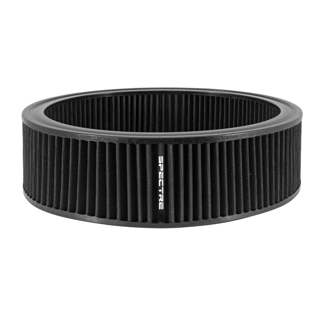 Spectre Round Air Filter 14in. x 4in. - Black