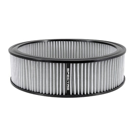 Spectre Round Air Filter 14in. x 4in. - White