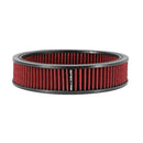 Spectre Round Air Filter 9in. x 2in. - Red-1