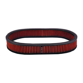 Spectre Air Filter Oval 12in. x 2in. - Red