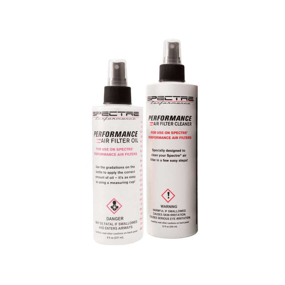 Spectre Accucharge Kit for HPR Filters (Includes 12oz. Cleaner / 8oz. Oil)