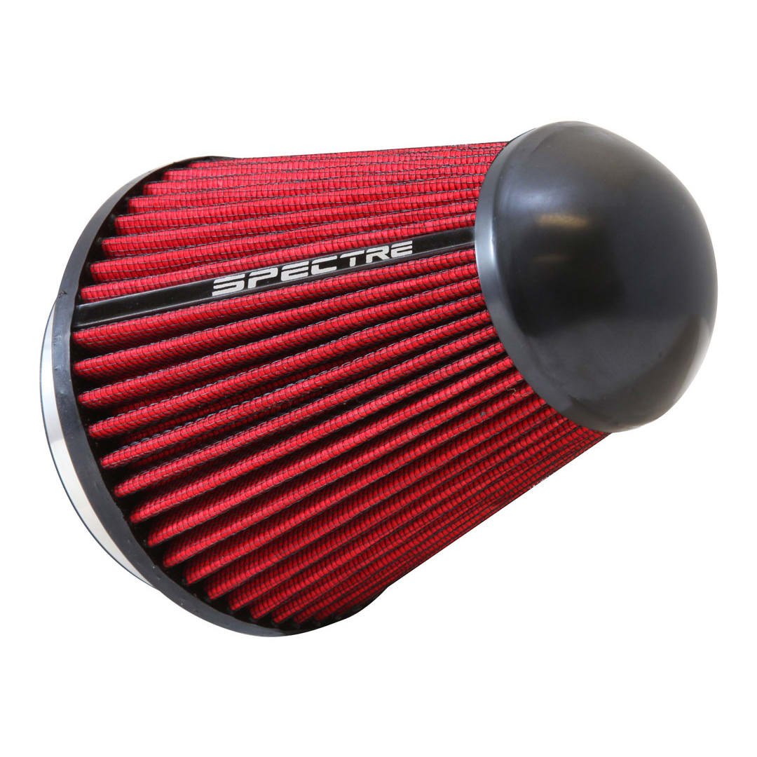 Spectre HPR Conical Air Filter 4in. Flange ID / 5.406in. Base OD / 4.719in. Top OD / 7in. H