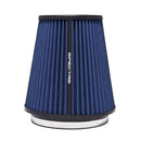Spectre HPR Conical Air Filter 6in. Flange ID / 7.719in. Base OD / 8.5in. Tall - Blue-1