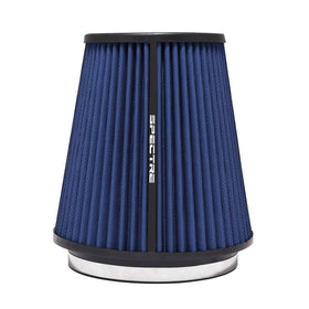 Spectre HPR Conical Air Filter 6in. Flange ID / 7.719in. Base OD / 8.5in. Tall - Blue