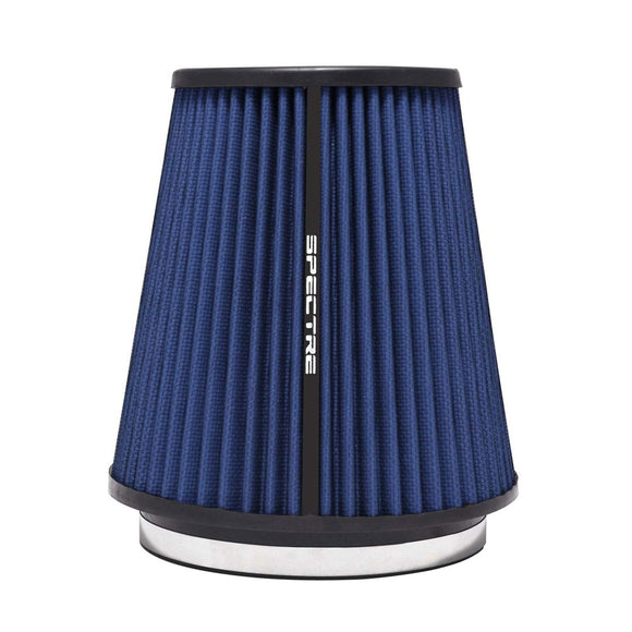 Spectre HPR Conical Air Filter 6in. Flange ID / 7.719in. Base OD / 8.5in. Tall - Blue