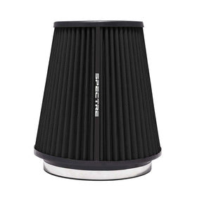 Spectre HPR Conical Air Filter 6in. Flange ID / 7.719in. Base OD / 8.5in. Tall - Black