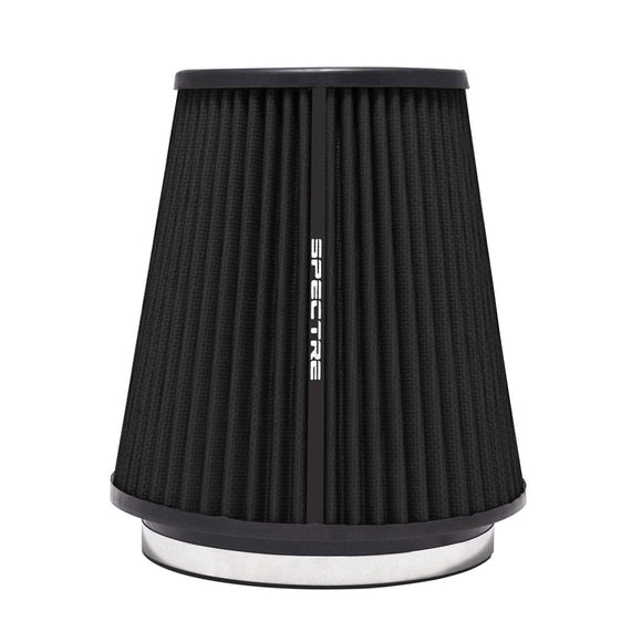 Spectre HPR Conical Air Filter 6in. Flange ID / 7.719in. Base OD / 8.5in. Tall - Black