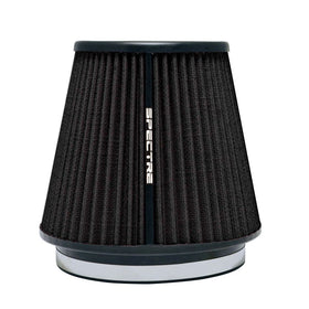 Spectre HPR Conical Air Filter 6in. Flange ID / 7.313in. Base OD / 7in. Tall - Black