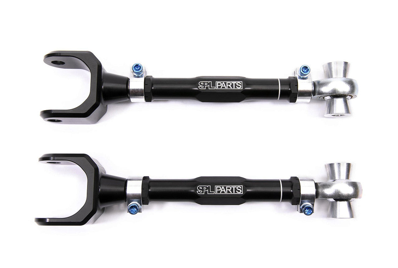 SPL Parts 2015+ Ford S550 Mustang Rear Toe Arms w/ Eccentric Lockouts - 0