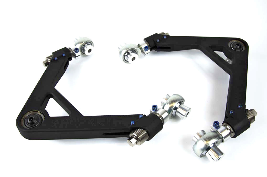 SPL Parts 2009+ Nissan 370Z Front Upper Camber/Caster Arms - 0