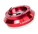 NRG Short Hub Adapter EK9 Civic / S2000 / Prelude - Red-1