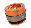 NRG Quick Release Gen 2.0 - Orange Body / Titanium Chrome Ring-1