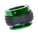NRG Quick Release Kit - Pyramid Edition - Green Body / Black Pyramid Ring-1