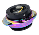 NRG Quick Release Kit - Black Body/ Multicolor Oval Ring-1