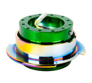 NRG Quick Release Gen 2.5 - Green Body / Neochrome Ring-3