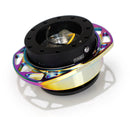 NRG Quick Release Kit Gen 257 - Black Body / Neochrome Cutout Ring-1