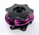 NRG Quick Release SFI SPEC 42.1 - Shiny Black Body / Shiny Purple Ring-3