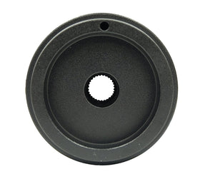 NRG Short Spline Adapter - 16+ Yamaha YXZ (Secures With OEM Lock Nut) - Black - 0