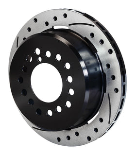Wilwood Rotor-2.32in Offset-SRP-BLK-Drill-RH 12.19 x .810 - 5 Lug