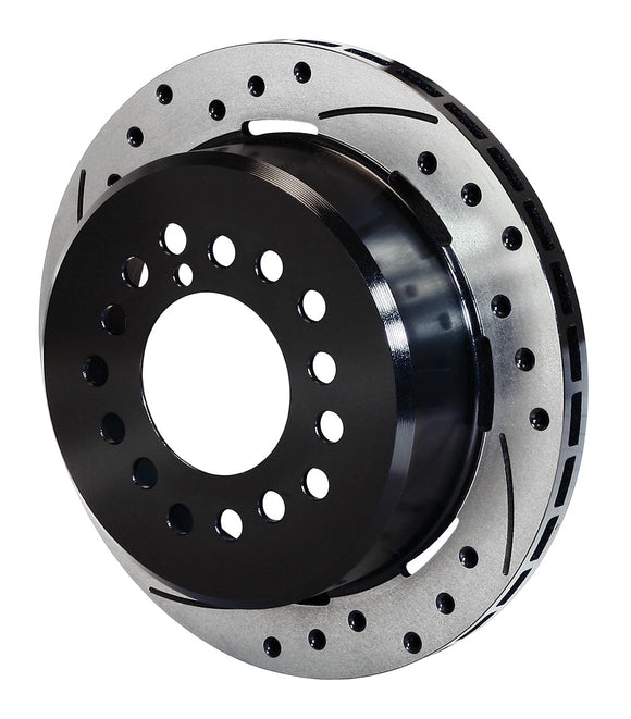 Wilwood Rotor-2.32in Offset-SRP-BLK-Drill-RH 12.19 x .810 - 5 Lug