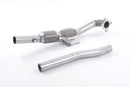 MILLTEK CAST DOWNPIPE WITH RACE CAT AUDI A3 2008 2012 WITH 200 CELL RACE CAT. FO-1