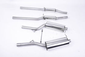 MILLTEK CAT-BACK AUDI RS6 2002 2004 RESONATED (QUIETER)