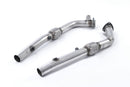 MILLTEK CAT REPLACEMENT PIPES AUDI RS4 2006 2008 MUST BE FITTED WITH THE MILLTEK-1