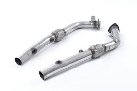 MILLTEK CAT REPLACEMENT PIPES AUDI RS4 2006 2008 MUST BE FITTED WITH THE MILLTEK