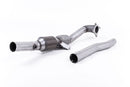 MILLTEK LARGE BORE DOWNPIPE AND HI-FLOW SPORTS CAT AUDI TT MK2 2006 2011 MUST BE-1