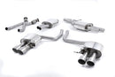MILLTEK CAT-BACK AUDI SQ5 2013 2016 QUAD TITANIUM TIPS-1