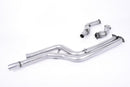 MILLTEK LARGE-BORE DOWNPIPE AND DE-CAT BMW 3 SERIES 2014 2020 FITS WITH MILLTEK-1