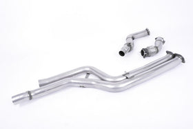MILLTEK LARGE-BORE DOWNPIPE AND DE-CAT BMW 3 SERIES 2014 2020 FITS WITH MILLTEK