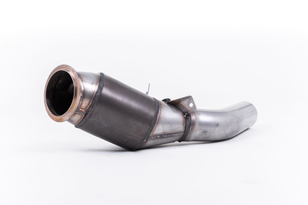 MILLTEK LARGE BORE DOWNPIPE AND HI-FLOW SPORTS CAT BMW 4 SERIES 2014 2020 REQUIR
