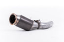 MILLTEK LARGE BORE DOWNPIPE AND HI-FLOW SPORTS CAT BMW 4 SERIES 2014 2020 REQUIR-1