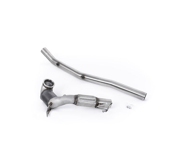 Milltek Large Bore Downpipe To Hi-Flow Sports Cat - VW/Audi / Mk8 Golf R / S3 | SSXVW674