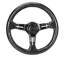 NRG Carbon Fiber Steering Wheel 350mm / 1.5in Deep Dish w/ Carbon Fiber Center Spoke-1