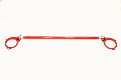 BMR 97-03 W-Body Rear Strut Tower Brace - Black Hammertone