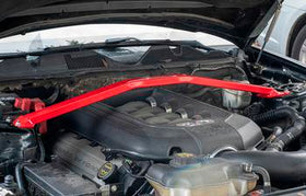 BMR 05-14 S197 Mustang V8 w/ Plenum Cover Strut Tower Brace - Red - 0