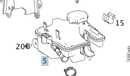 Genuine Mercedes-Benz Power Steering Reservoir A0004669502-1