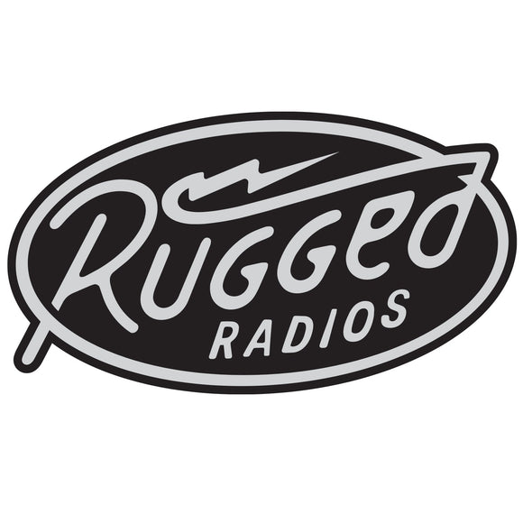 Rugged Radios Rugged Radios Bolt Logo Sticker