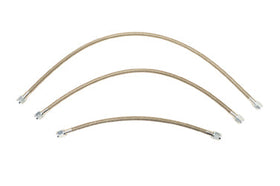 STM -4AN Straight Stainless Steel Braided Line