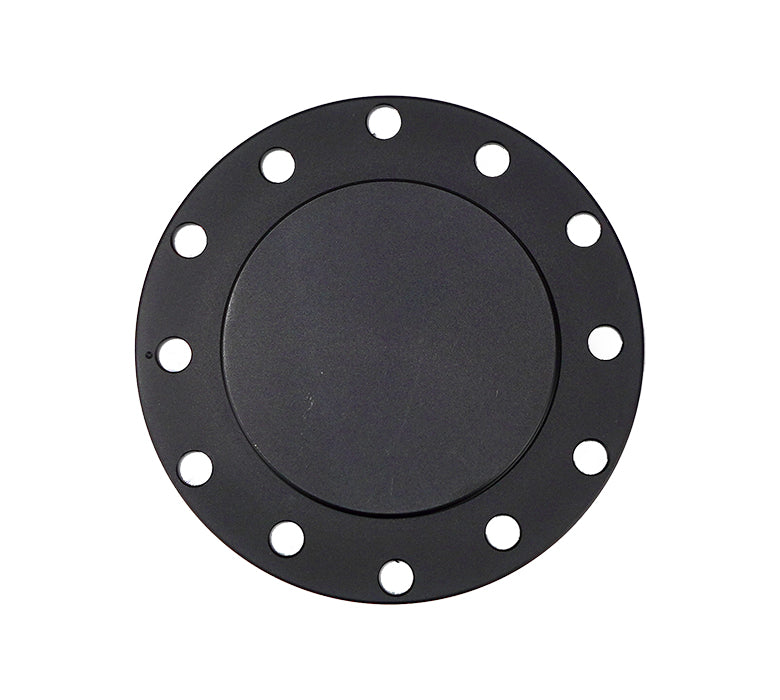 NRG Horn Delete Plate Flush - Black
