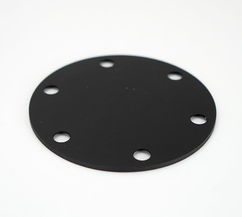 NRG Horn Delete Plate Laser Logo - Black