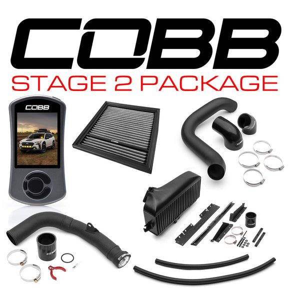 Subaru Stage 2 Power Package Black Outback XT 2023-2025, Outback Wilderness 2023-2025