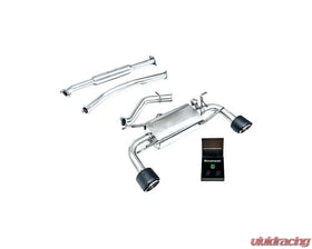 ARMYTRIX Valvetronic Exhaust System Toyota GR86 2022+ | Subaru BRZ 2.4L Non-OPF 2013+ - Carbon Fiber