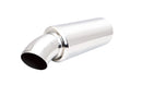 Xforce Cannon Muffler 4 Dumpipe Style. 7" OD Tip. 3" Inlet. 14" Long"-1