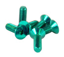 NRG Steering Wheel Screw Upgrade Kit (Conical) - Green-1