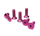 NRG Steering Wheel Screw Kit Upgrade Pink Conical-1